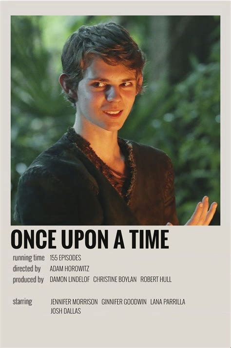 Ouat Characters Peter Pan Ouat Movie Poster Wall Minimal Poster