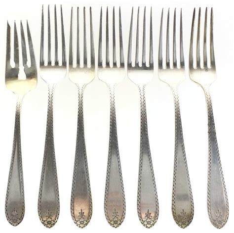 Lot 7 Vintage Sterling Silver Forks