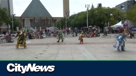 Spirit Powwow Kicks Off Edmonton Pride Festival Youtube