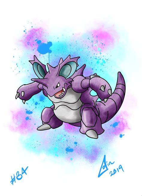 Nidoking Fan Art