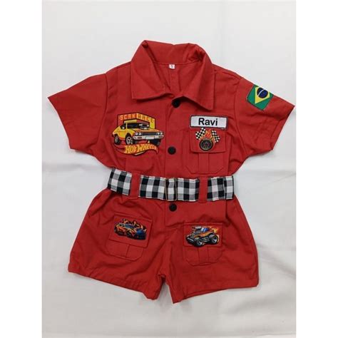 macacão infantil hot Wheels Shopee Brasil