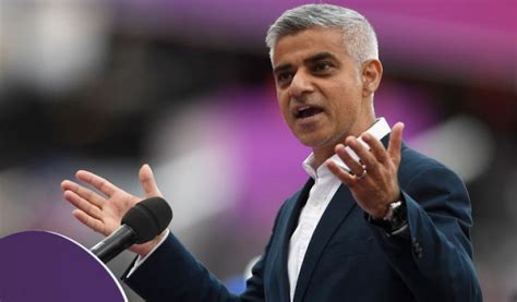 london mayor sadiq khan  speak  marchwomen voice