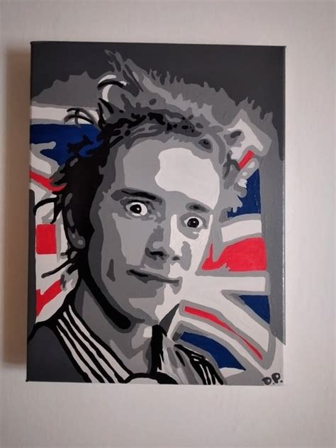 Sex Pistols Johnny Rotten By D Politi Auction Online Catawiki
