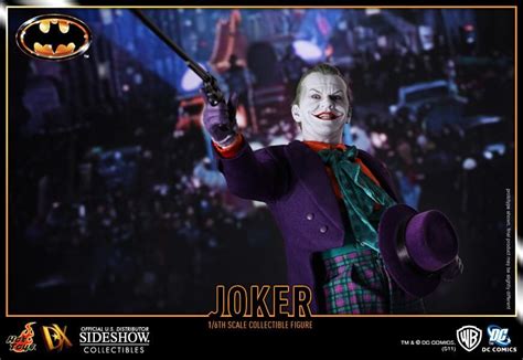 Hot Toys Batman 1989 Version DX08 The Joker 1 6th Scale Collectible Figure Figround