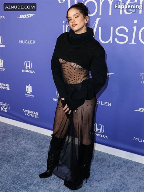 Rosalia Sexy Flashes Her Hot Boobs At The Billboard Women In Music Awards In Inglewood Aznude