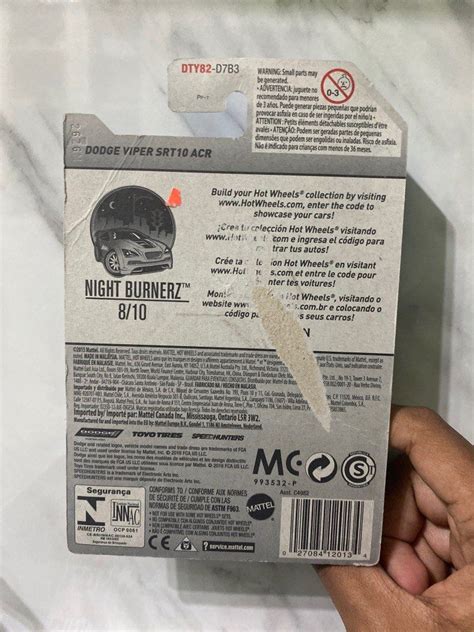 Hot Wheels Dodge Viper Srt Acr Speedhunters Light Blue Hobbies Toys Toys Games On Carousell