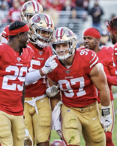 Pin By Jennifer Brandt On Nick Bosa Nfl Football 49ers 49ers Football 49ers Players