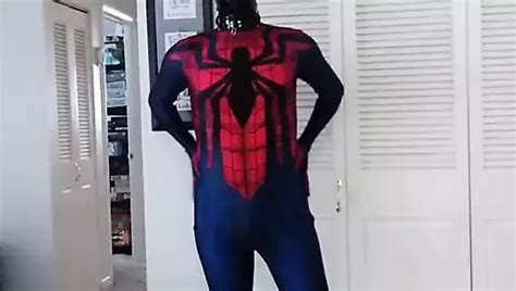 Spicy Spidey Gay Vibrator Amateur Porn Feat Black Lewd Spidey