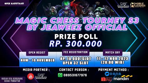 Kualifikasi Tournament Magic Chess Jeaweez Season Magic Chess