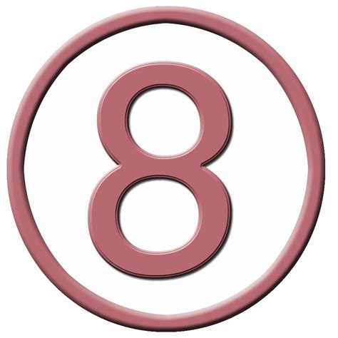 Number 8 Red