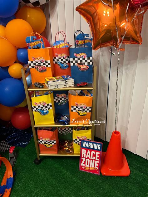 Hot Wheels Party Favor Bags For Nd Birthday Celebration