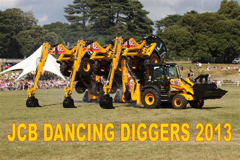 Jcb Dancing Diggers Holkham Hall Country Fair 28th July Flickr