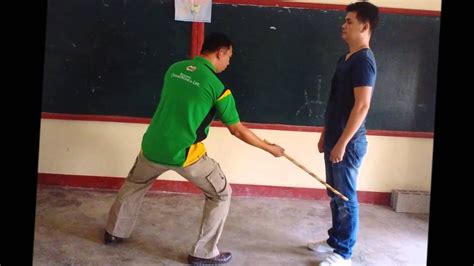 12 Basic Strikes In Arnis Youtube