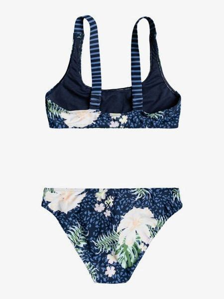 ROXY GIRLS HEAVEN WAVE BRALETTE BIKINI SET Just More Bag Your Bag Know It Alls