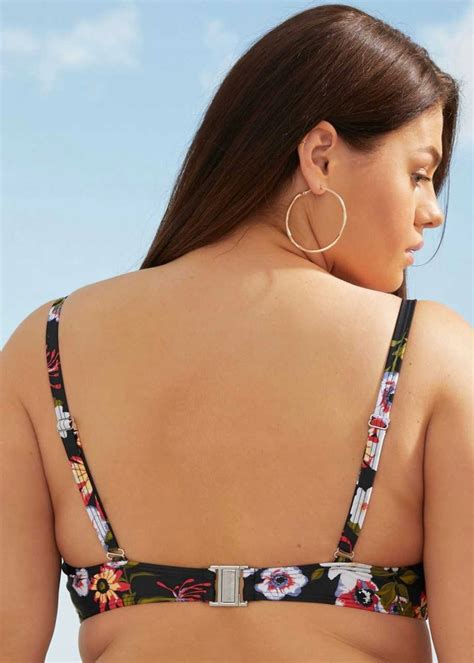 B P C Biustonosz Bikini Z Fiszbinami W Kwiaty 80E 12300672968 Oficjalne Archiwum Allegro