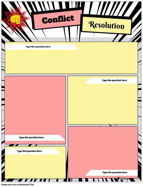 Free Conflict Resolution Worksheets For Kids And Classroom