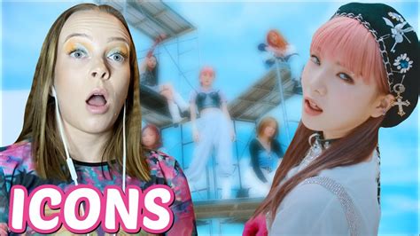 HOT ISSUE ICONS Official MV REACTION YouTube