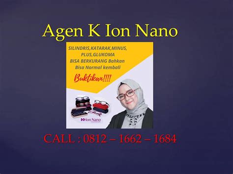 Harga Resmi Kacamata K Ion Nano Jakarta HP WA 0812 1662 1 Flickr