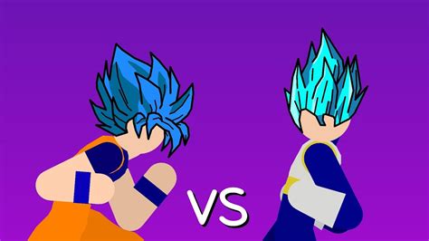 Goku Vs Vegeta Stick Nodes Pro Animator YouTube