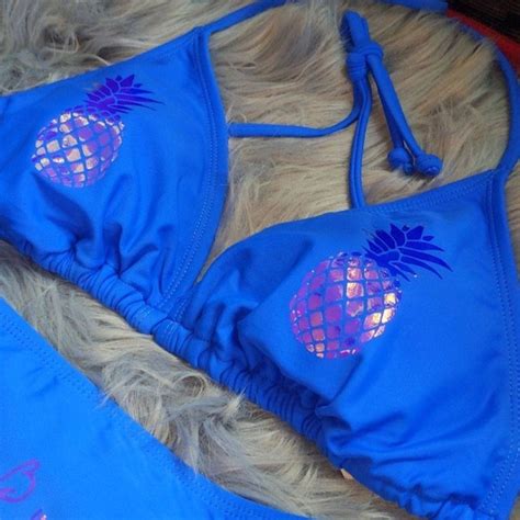 Pineapple Bikini Etsy