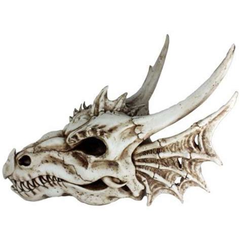 Dragon Skull Statue - Gothic Home Decor