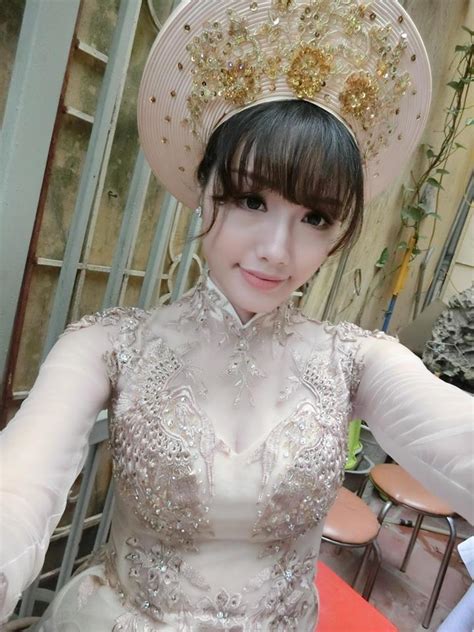 Hot girl xinh đẹp học giỏi Ngân Búng chuẩn bị lên xe hoa