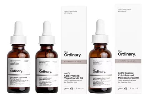 The Ordinary Kit De Aceites 100 Organicos Envío Gratis