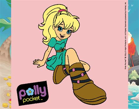 Dibujo De Polly Pocket Pintado Por En Dibujos Net El D A A