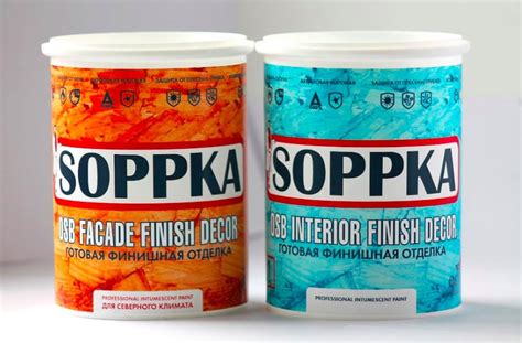 Speciale Soppka-verf om OSB-platen te beschermen
