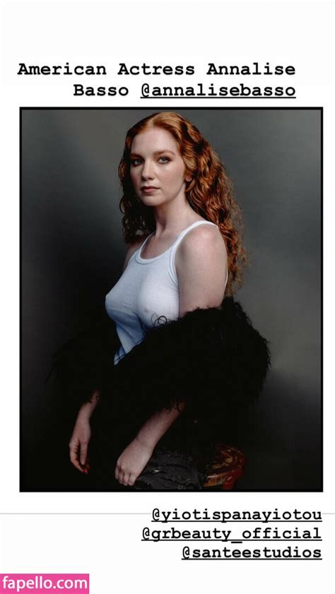 Annalise Basso Annalisebasso Nude Leaked Photo Fapello