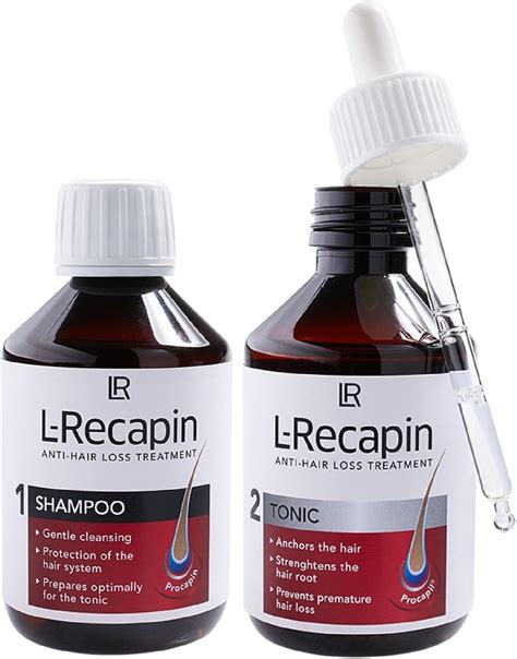 LR L Recapin Set Anti Haarausfall 200 Ml Tonicum 200 Ml Shampoo