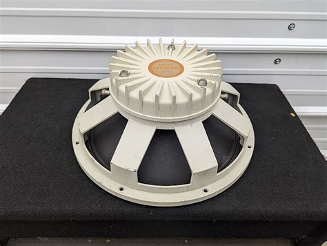 1980s Gauss 3580 Bass/Guitar/PA 15" Speaker - Fresh Recone - | Reverb