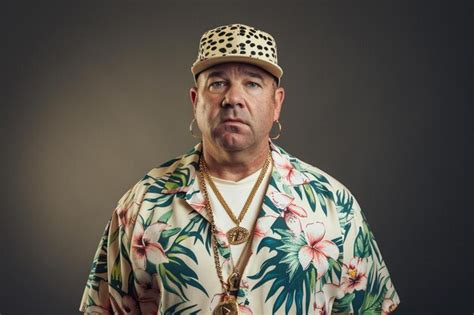 A Italian Mafia Boss Rapper With Shirt And Sunglasses Premium Ai