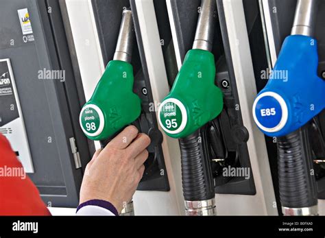 filling station stock photo alamy