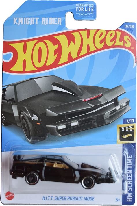 Hot Wheels K I T T Super Pursuit Mode Knight Rider Amazon Ca Toys Games