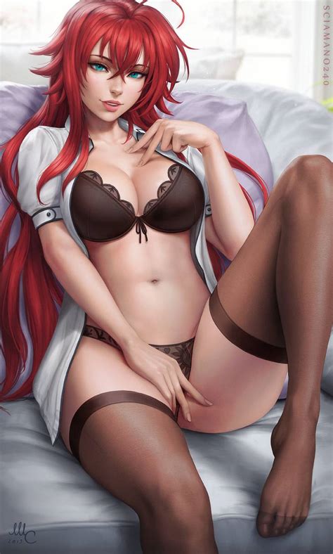 Hentai Rias Gremory In Sexy Underwear 4roktoci3x 730x1214 Porn Pic