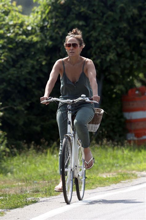 JENNIFER LOPEZ on a Bike Ride in The Hamptons 08/02/2023 – HawtCelebs