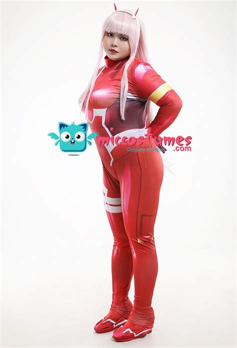 Plus Size Darling In The Franxx Zero Two Code 002 Plugsuit Jumpsuit 3d