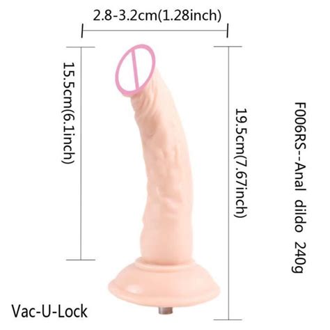 FREDORCH 27 Types Silencieux Premium Sex Machine Fixation VAC U Lock