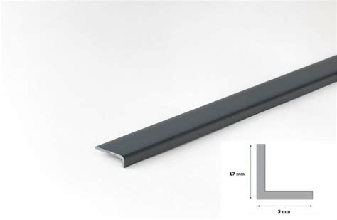 Buy TMW Profiels ANTHRACITE Ral 7016 Plastic PVC Corner 90 1 Meter