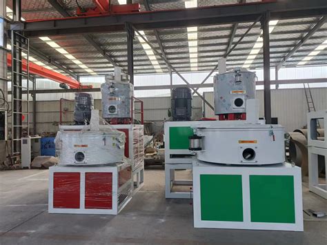 China High Quality Plastic Extrusion 100 3000kg H Vertical PVC Hot And Cold Mixing Machine