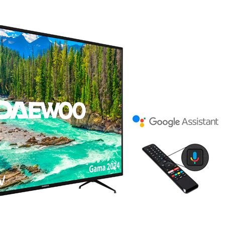 Televisor Smart TV Daewoo D55DM54UAMS 55” 4K UHD DLED Android 11 E ...