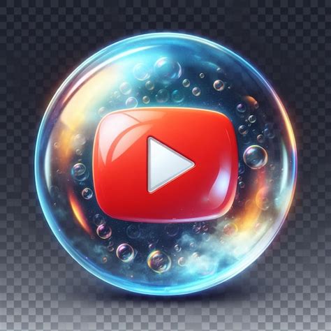 Premium Photo Youtube Button