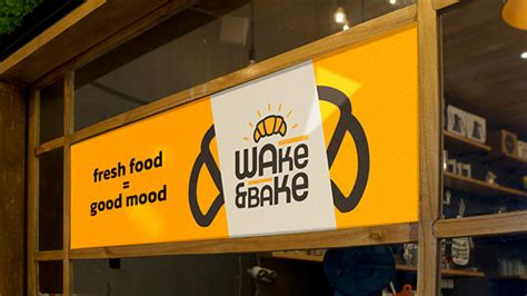 Wake And Bake Brand Identity On Behance