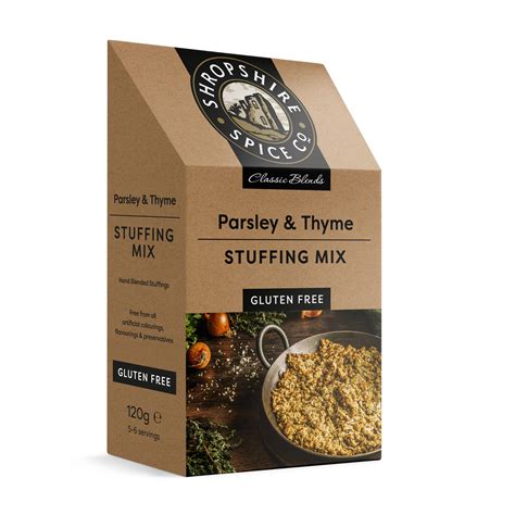 Gluten Free Parsley And Thyme Stuffing Mix 6x120g Pfm Plus
