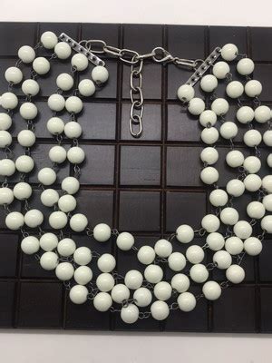 Colar Teia De Bolas Nude Colar De Bolas Rosas Elo