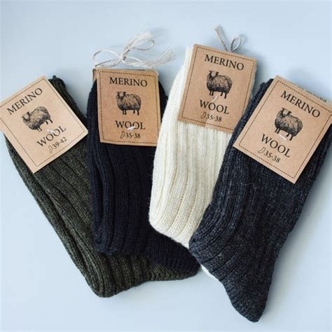 Merino Socks 100 Merino Wool Soft And Warm Unisex Sizes Etsy UK