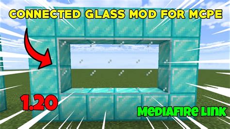 Connected Glass Mod For Minecraft Pocket Edition 1 20 Mediafire Link 2023 Youtube