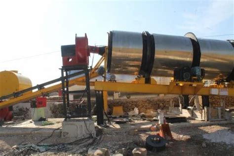 Automation Movable Asphalt Hot Mix Plant For Construction Capacity 20 Ton At 8000000 Plant