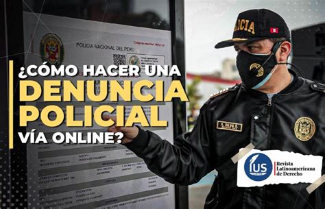 Como Hacer Una Denuncia Policial Via Online 2021 BIEN EXPLICADO